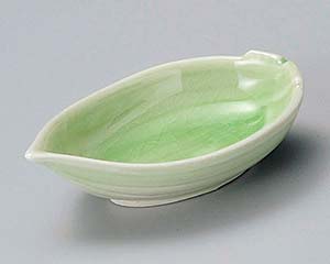 【まとめ買い10個セット品】和食器 ホ087-028 笹の葉小付【キャンセル/返品不可】【メイチョー】