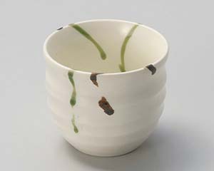 Rakuten - 【まとめ買い10個セット品】和食器 ロ079-368 粉引黒オリベ流し 六兵衛小付【キャンセル/返品不可】【メイチョー】