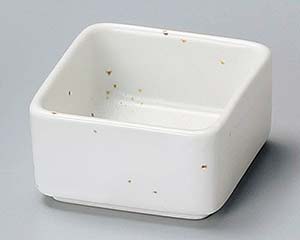 和食器 ネ088-278 白なしじ角珍味【メイチョー】