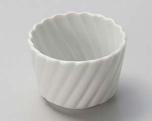 【まとめ買い10個セット品】和食器 チ088-128 青白ネジリ菊型珍味【キャンセル/返品不可】【メイチョー】