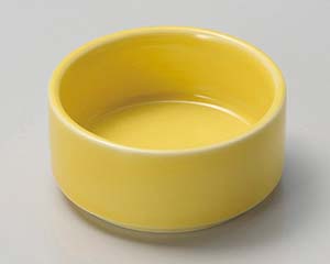 【まとめ買い10個セット品】和食器 ホ088-088 イエロー切立丸千代口【キャンセル/返品不可】【メイチョー】