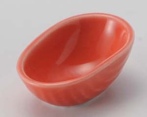 【まとめ買い10個セット品】和食器 オ091-168 柿釉豆鉢【キャンセル/返品不可】【メイチョー】