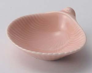 【まとめ買い10個セット品】和食器 ア093-388 shell ピンク珍味【キャンセル/返品不可】【メイチョー】