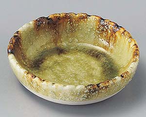 【まとめ買い10個セット品】和食器 カ096-108 灰釉流丸鉢【キャンセル/返品不可】【メイチョー】