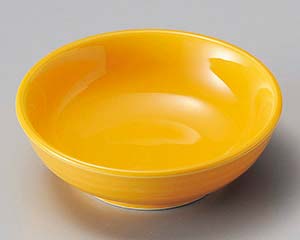 【まとめ買い10個セット品】和食器 チ096-288 オレンジ丸鉢【キャンセル/返品不可】【メイチョー】