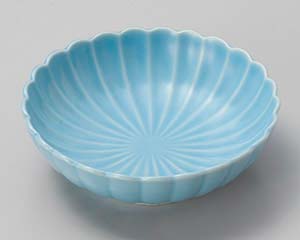 【まとめ買い10個セット品】和食器 ホ097-168 トルコ菊型松花堂平鉢【キャンセル/返品不可】【メイチョー】