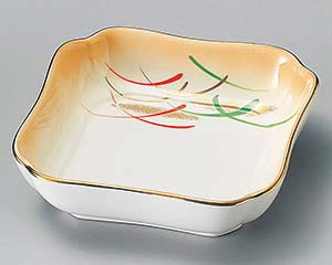 【まとめ買い10個セット品】和食器 カ100-028 加茂川四角小鉢【キャンセル/返品不可】【メイチョー】