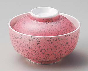 和食器 ト107-178 ピンク紺吹菓子碗【メイチョー】