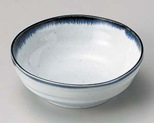 【まとめ買い10個セット品】和食器 ネ123-168 白均窯取鉢【キャンセル/返品不可】【メイチョー】