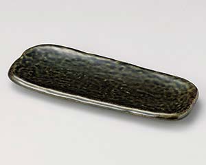 【まとめ買い10個セット品】和食器 イ130-068 匠織部パレット突出皿【キャンセル/返品不可】【メイチョー】