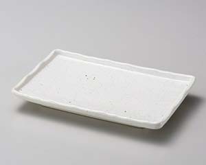 【まとめ買い10個セット品】和食器 カ146-168 白釉格子21cm焼物皿【キャンセル/返品不可】【メイチョー】