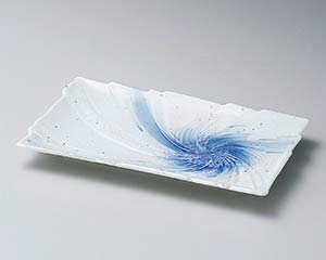 【まとめ買い10個セット品】和食器 タ148-028 星雲うず型焼物皿【キャンセル/返品不可】【メイチョー】