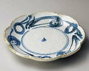 和食器 テ169-088 波唐草8.5皿【メイチョー】