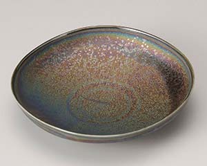 【まとめ買い10個セット品】和食器 ア205-068 窯彩なで角20cm浅鉢【キャンセル/返品不可】【メイチョー】