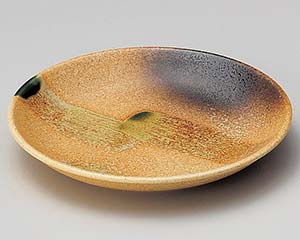 【まとめ買い10個セット品】和食器 ヤ229-238 伊賀織部流吹き6.0皿【キャンセル/返品不可】【メイチョー】