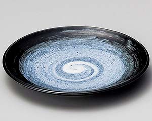 【まとめ買い10個セット品】和食器 ト230-318 玄潮丸5.0寸皿【キャンセル/返品不可】【メイチョー】