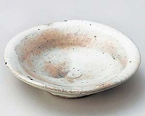 【まとめ買い10個セット品】和食器 カ232-078 新粉引ひねり小皿【キャンセル/返品不可】【メイチョー】