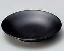 【まとめ買い10個セット品】和食器 ネ235-318 黒マット3.0寸皿【キャンセル/返品不可】【メイチョー】