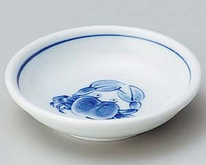 【まとめ買い10個セット品】和食器 チ235-208 カニ厚口3.0皿【キャンセル/返品不可】【メイチョー】(3)