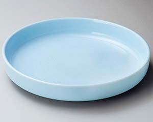 【まとめ買い10個セット品】和食器 ス236-188 青地ドラ鉢【キャンセル/返品不可】【メイチョー】