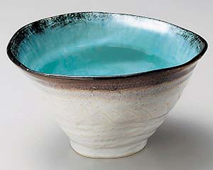 和食器 ト260-068 スカイ貫入深鉢【メイチョー】