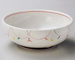 和食器 ミ264-198 粉引小花石目65ボール【メイチョー】