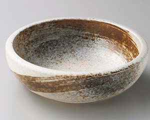 【まとめ買い10個セット品】和食器 ハ269-098 志野サビ刷毛括り手5.5鉢【キャンセル/返品不可】【メイチョー】