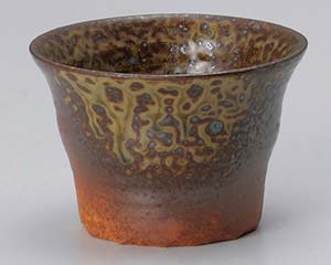 【まとめ買い10個セット品】和食器 ミ280-258 備前風焼酎カップ(小)【キャンセル/返品不可】【メイチョー】