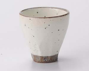 【まとめ買い10個セット品】和食器 ミ287-498 粉引ソギ食前酒【キャンセル/返品不可】【メイチョー】