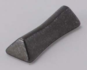 【まとめ買い10個セット品】和食器 テ289-528 三山黒結晶箸置き【キャンセル/返品不可】【メイチョー】