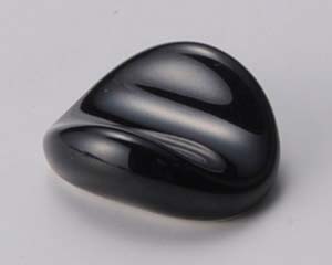 【まとめ買い10個セット品】和食器 チ288-398 天目反型箸置【キャンセル/返品不可】【メイチョー】