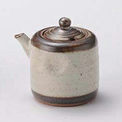 【まとめ買い10個セット品】和食器 テ294-028 粉引唐津釉正油差し(小)【キャンセル/返品不可】【メイチョー】