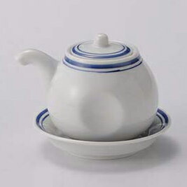 【まとめ買い10個セット品】和食器 チ294-078 呉須筋丸汁次(受皿付)【キャンセル/返品不可】【メイチョー】