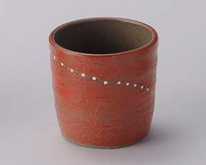 【まとめ買い10個セット品】和食器 ロ302-498 点々 赤 そば千代口【キャンセル/返品不可】【メイチョー】のサムネイル