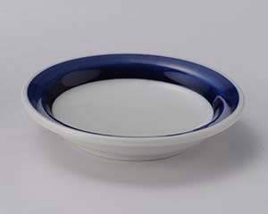 【まとめ買い10個セット品】和食器 テ302-628 真ゴス巻ライン小皿【キャンセル/返品不可】【メイチョー】