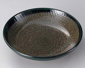 和食器 オ308-188 グリーン巻7.0めん皿【メイチョー】