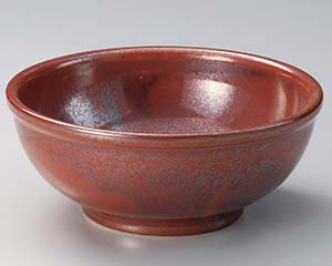 和食器 タ319-248 赤釉6.0ボール【メイチョー】