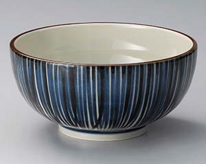 【まとめ買い10個セット品】和食器 ホ326-198 線十草6.5丼【キャンセル/返品不可】【メイチョー】