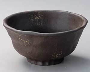 【まとめ買い10個セット品】和食器 ユ322-128 炭化土変型6.0丼【キャンセル/返品不可】【メイチョー】