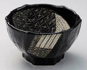 【まとめ買い10個セット品】和食器 ユ321-098 黒織部六角6.0丼【キャンセル/返品不可】【メイチョー】