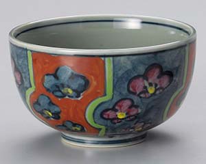 【まとめ買い10個セット品】和食器 テ328-258 赤ネジ梅夏目5.0丼【キャンセル/返品不可】【メイチョー】