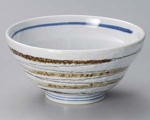 【まとめ買い10個セット品】和食器 ユ332-528 錆流水5.0丼【キャンセル/返品不可】【メイチョー】