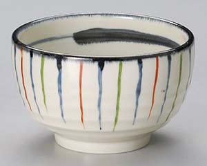 【まとめ買い10個セット品】和食器 オ335-128 呉須三色十草4.1ロクロ目丼【キャンセル/返品不可】【メイチョー】