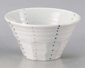 【まとめ買い10個セット品】和食器 ユ331-408 二色ドット削り5.5丼【キャンセル/返品不可】【メイチョー】