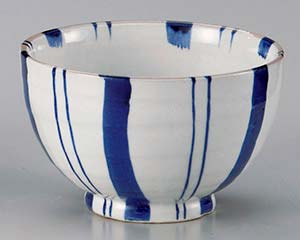 和食器 ユ340-018 粉引ゴス十草夏目5.0丼【メイチョー】