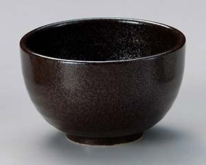 【まとめ買い10個セット品】和食器 ア351-268 茶結晶4.0多用碗【キャンセル/返品不可】【メイチョー】