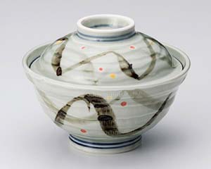 【まとめ買い10個セット品】和食器 オ357-238 いさり火蓋丼【キャンセル/返品不可】【メイチョー】