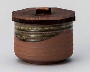 【まとめ買い10個セット品】和食器 オ359-148 織部流し茶マット飯器【キャンセル/返品不可】【メイチョー】
