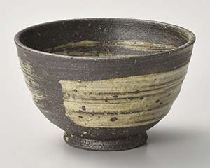 【まとめ買い10個セット品】和食器 メ362-158 灰刷毛目飯碗【キャンセル/返品不可】【メイチョー】