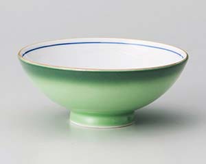 【まとめ買い10個セット品】和食器 ロ368-198 緑彩中平【キャンセル/返品不可】【メイチョー】